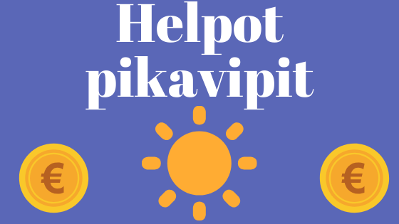 helppo ja nopea pikavippi